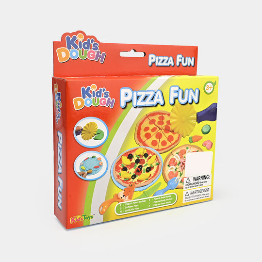 Pizza Fun Dough Play Set For Kids