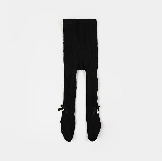 Girls Cotton Tights W/Socks