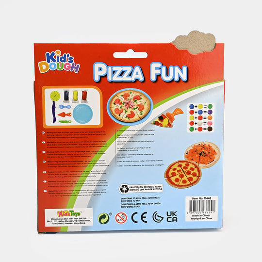 Pizza Fun Dough Play Set For Kids