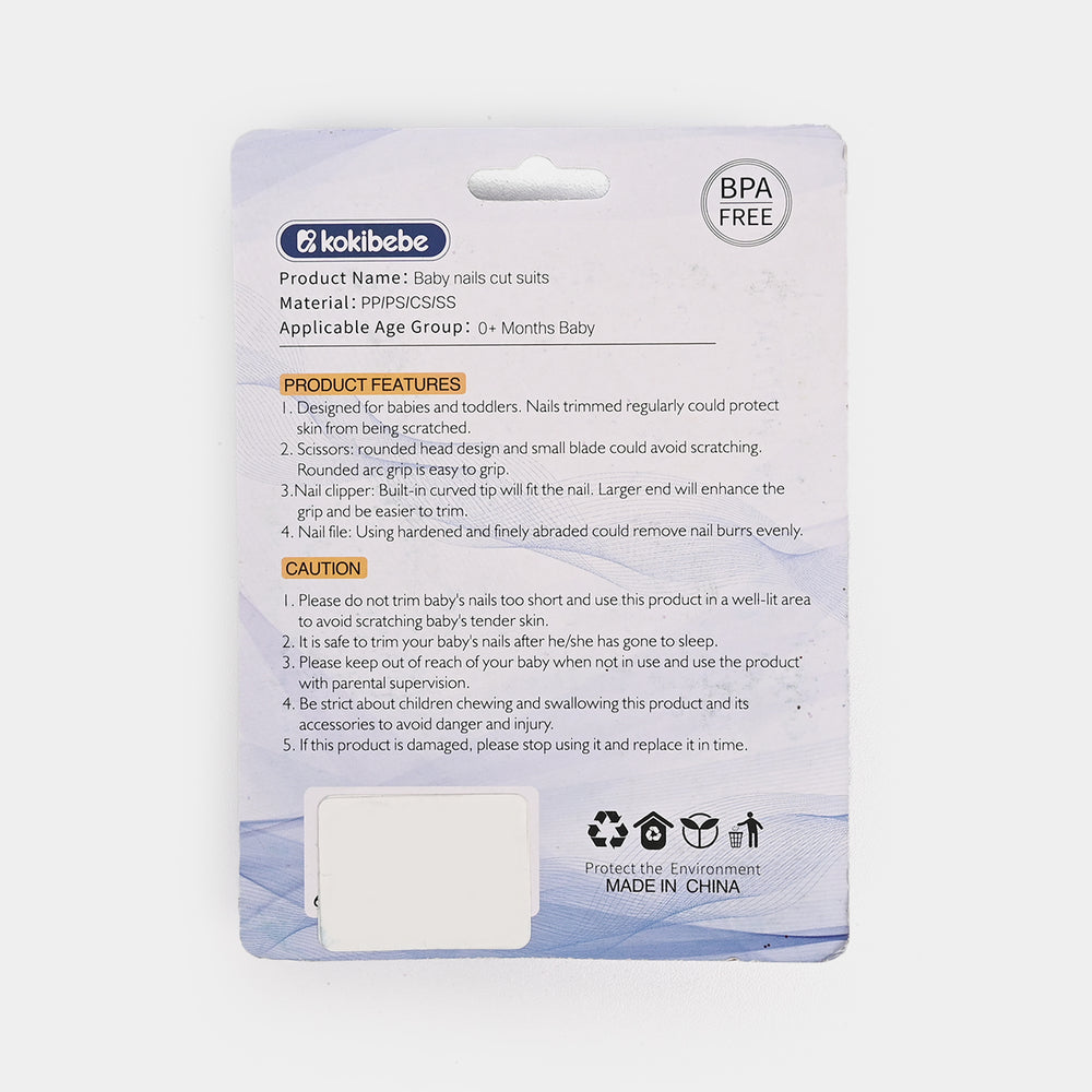 Baby Nail Clipper 3PCs Set