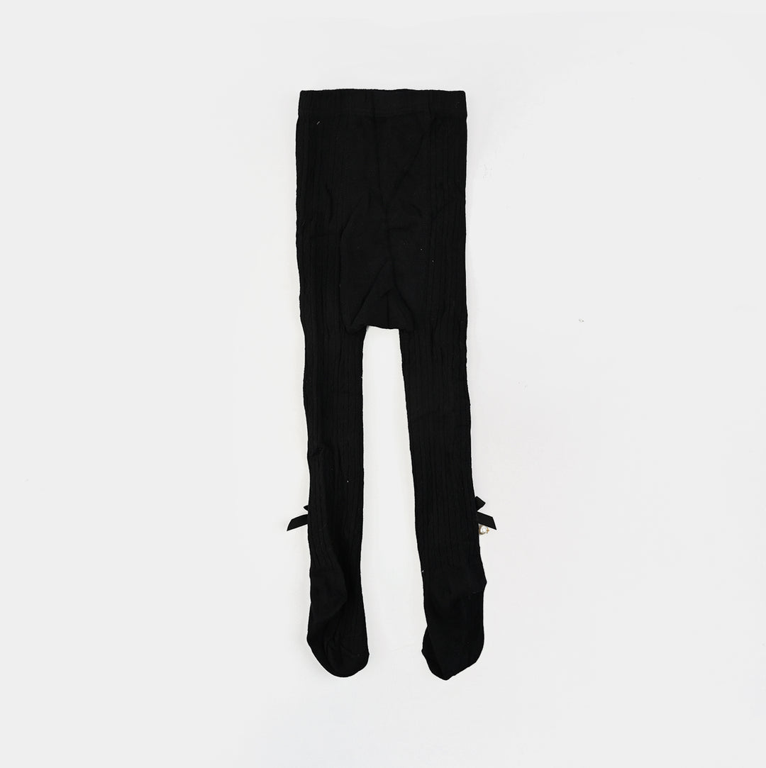 Girls Cotton Tights W/Socks