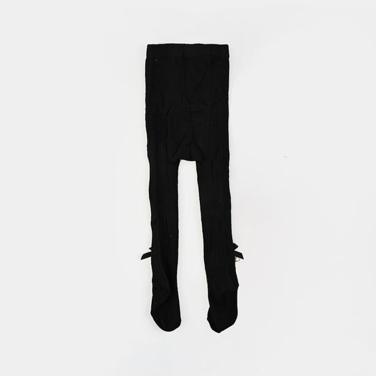 Girls Cotton Tights W/Socks
