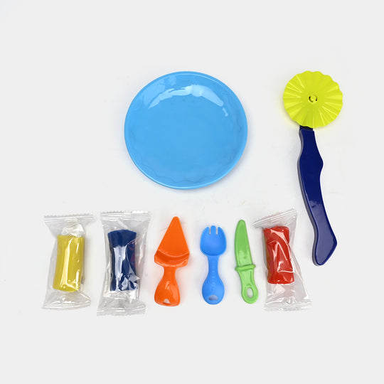 Pizza Fun Dough Play Set For Kids