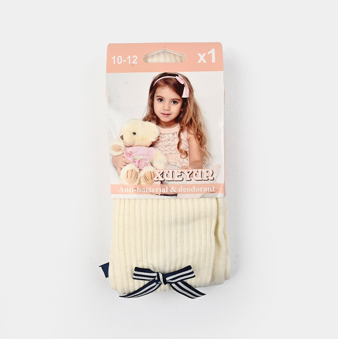 Girls Cotton Tights W/Socks