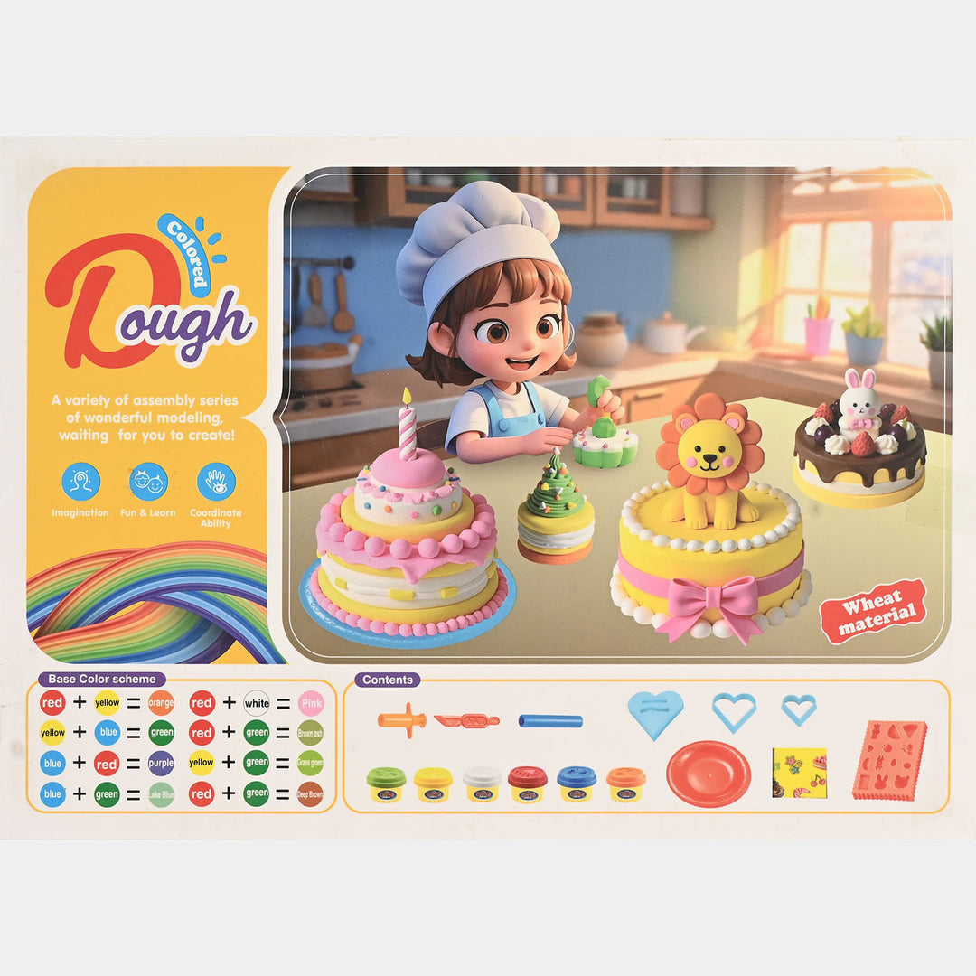 Assorted Wheat Plate Dough Toy