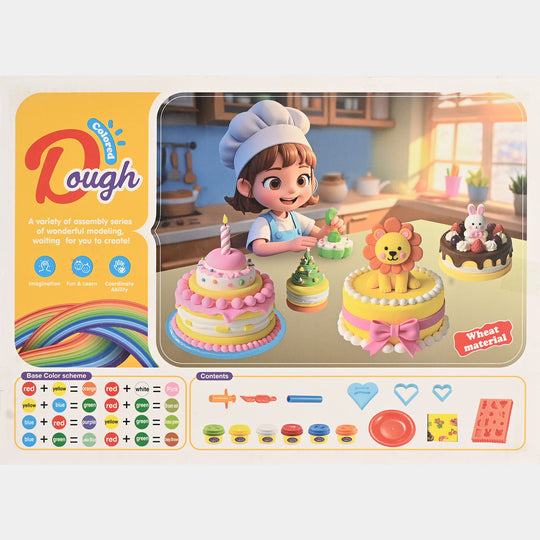 Assorted Wheat Plate Dough Toy