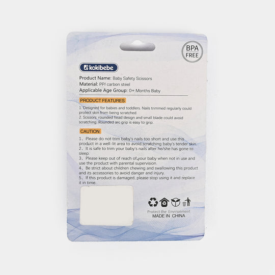 Kokibebe Children’s Baby Safety Scissors