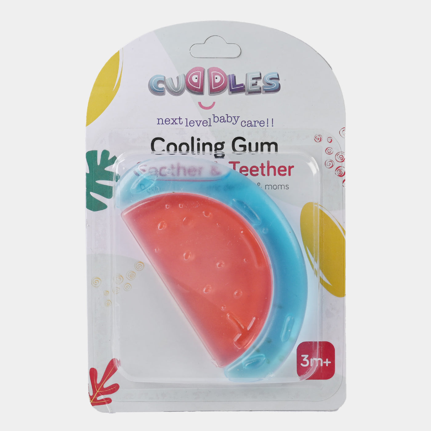 Cuddles Baby Cooling Gum Soother & Teether - Watermelon