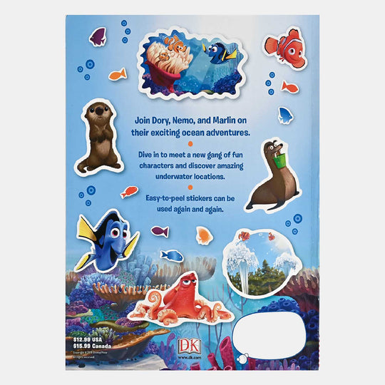 Story & Sticker Finding Dory Book