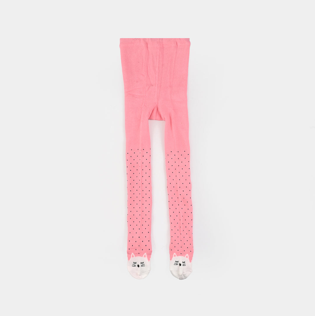 Girls Cotton Tights W/Socks