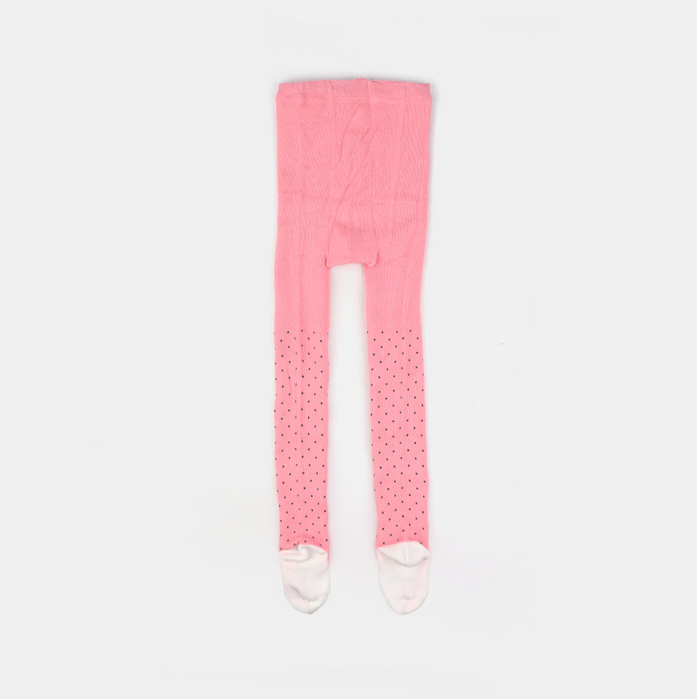 Girls Cotton Tights W/Socks