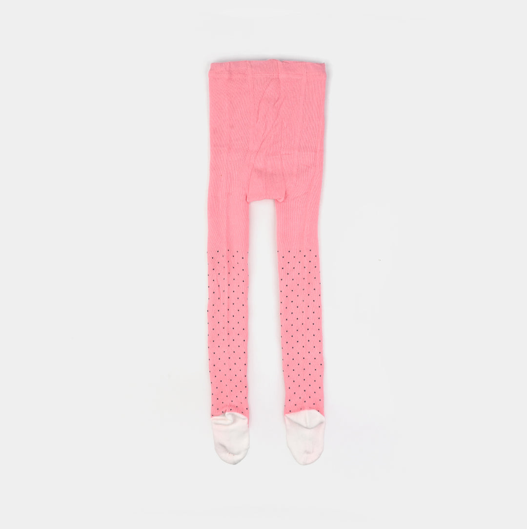 Girls Cotton Tights W/Socks