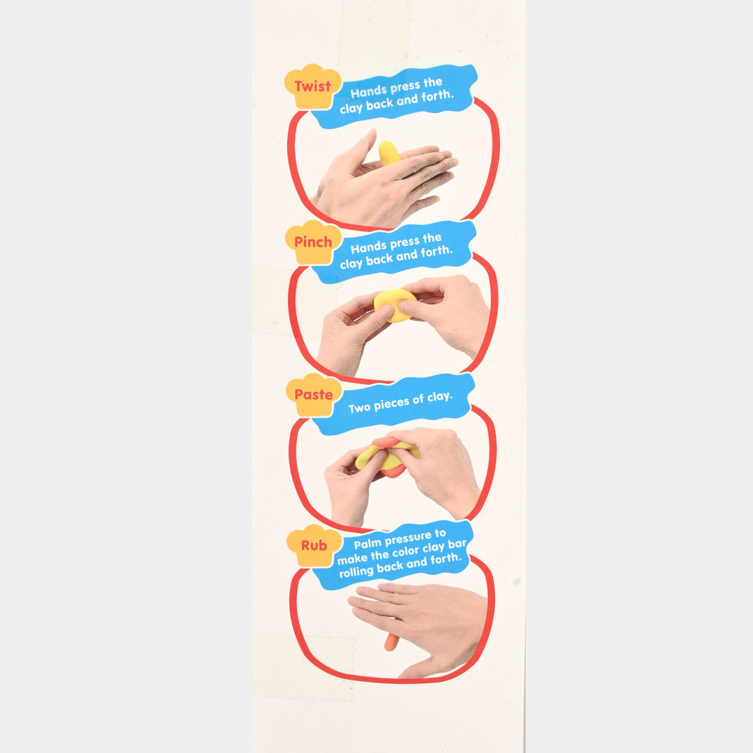 Color Clay Set For Kids