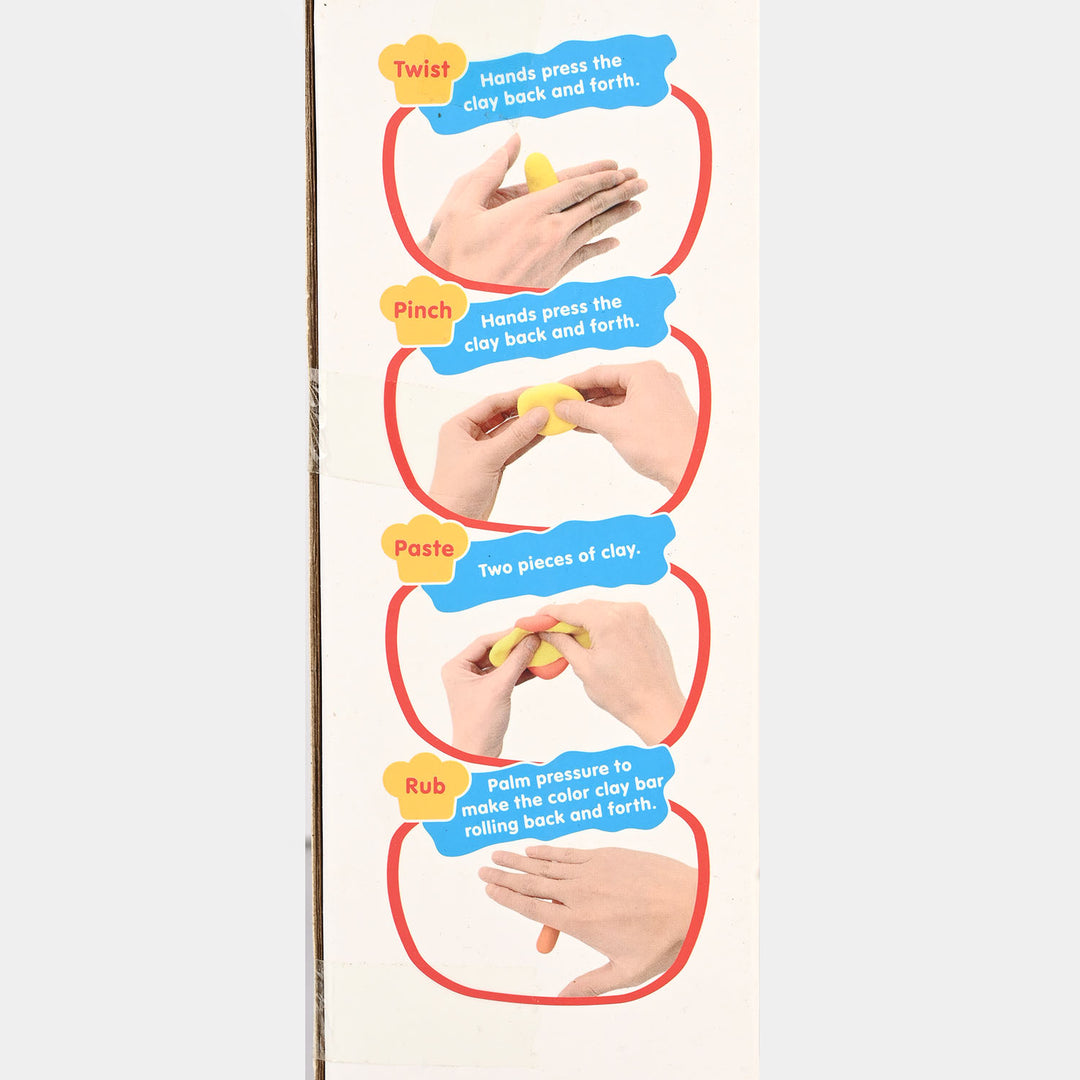 Color Clay Set For Kids