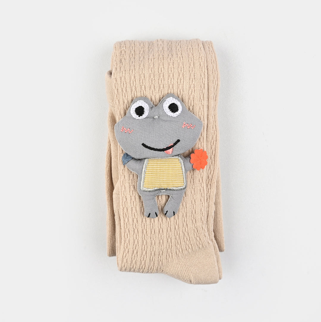 Girls Cotton Tights W/Socks