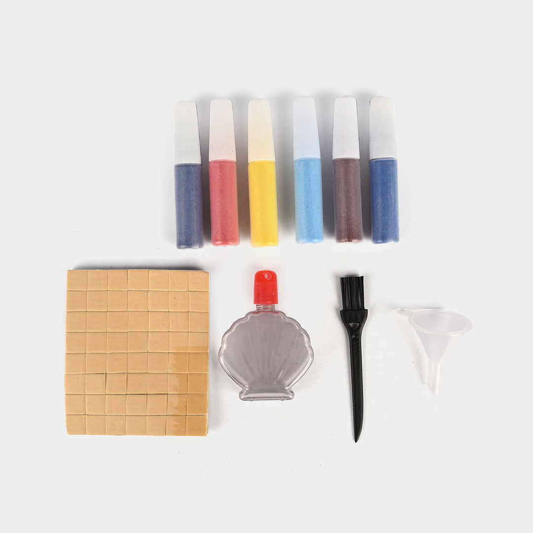 3D Forest Animals Sand Art Shadow Box Kit