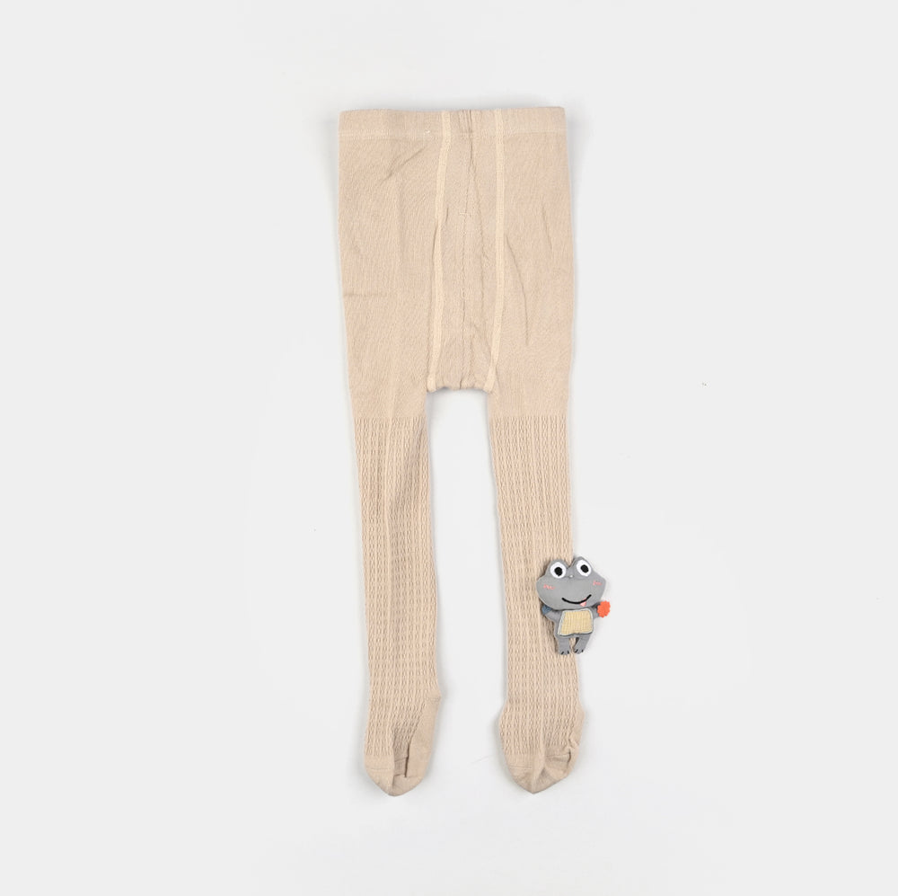 Girls Cotton Tights W/Socks