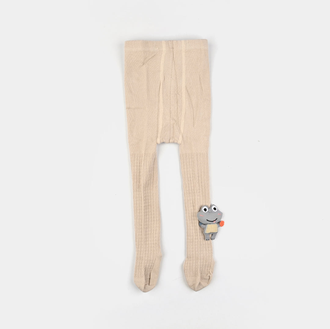 Girls Cotton Tights W/Socks