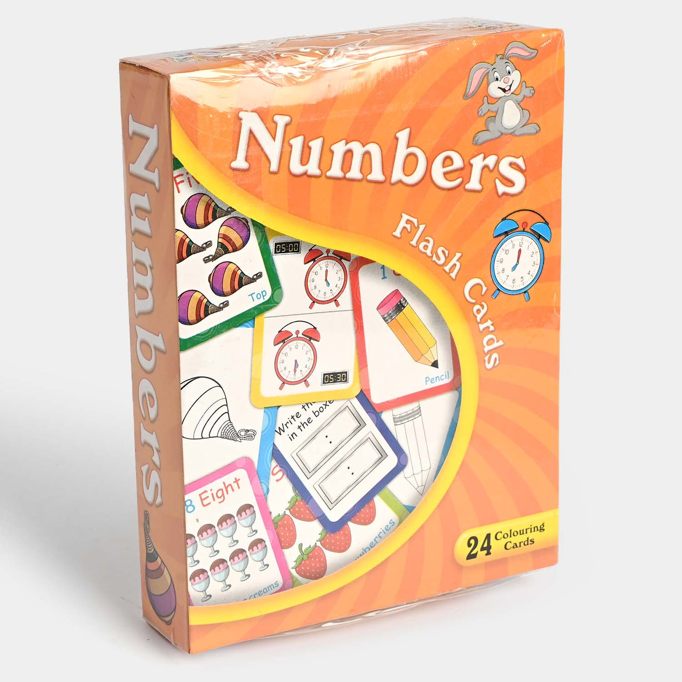 Numbers Flash Cards For Kids 24 Cards