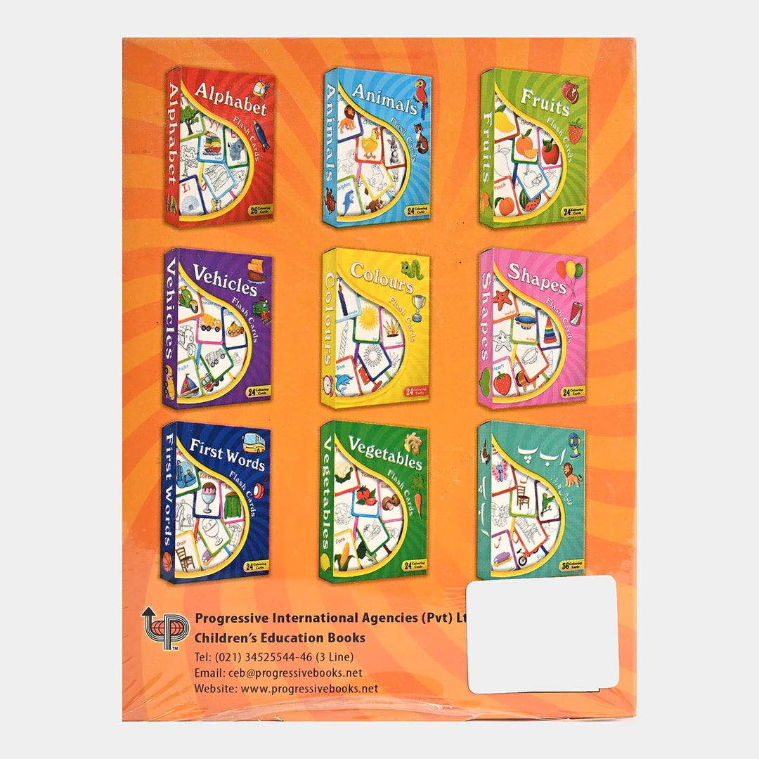 Numbers Flash Cards For Kids 24 Cards