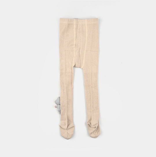 Girls Cotton Tights W/Socks