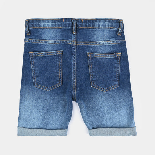 Boys Denim Viscose Short Original-Dip.Dye