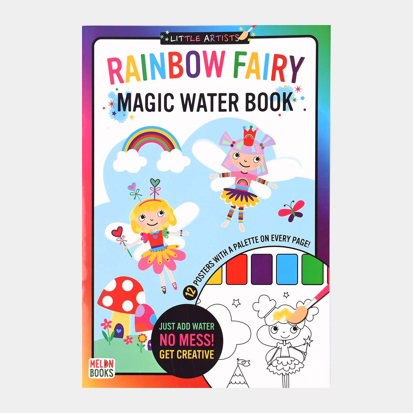 Little Artists Rainbow Fairy Magic Water Book