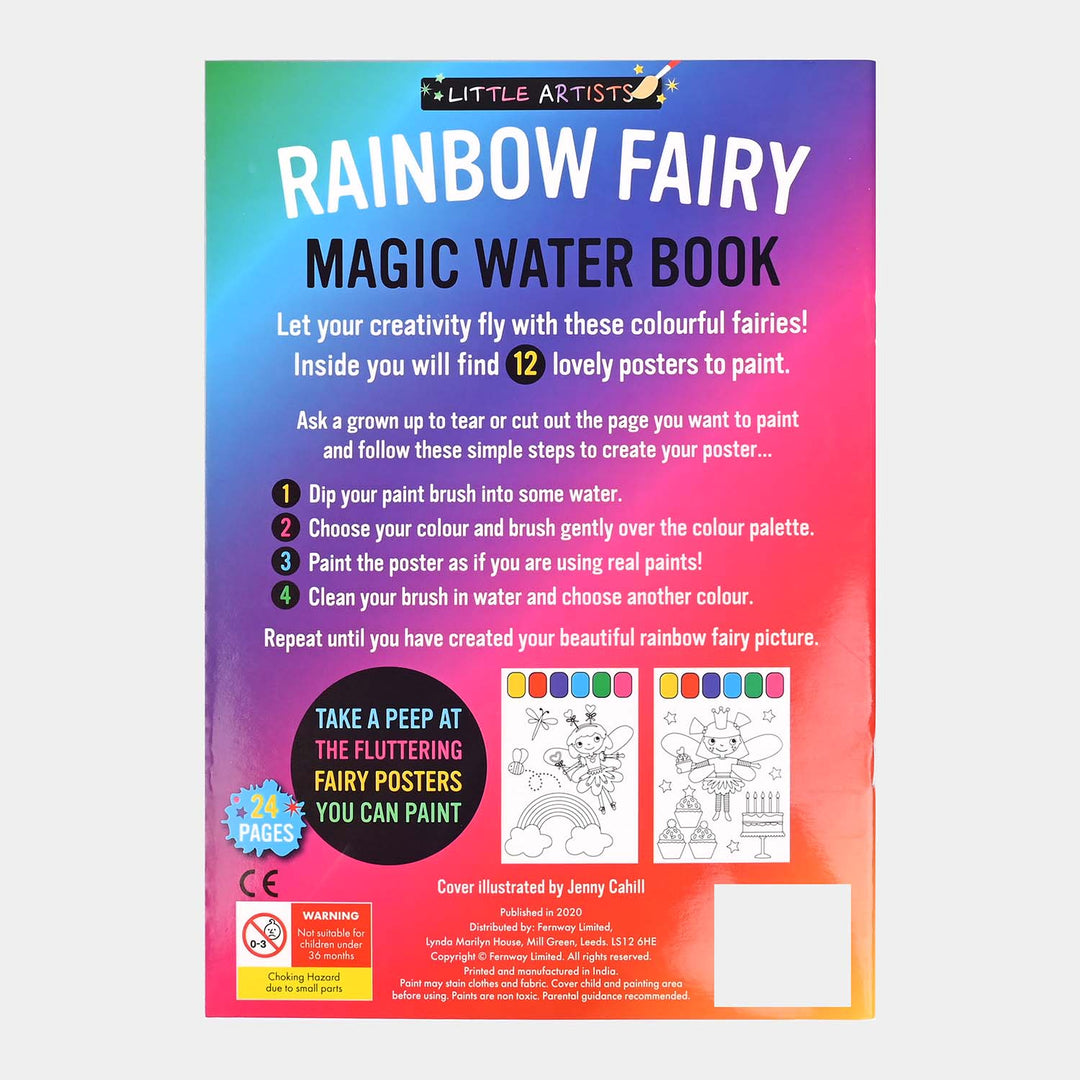 Little Artists Rainbow Fairy Magic Water Book