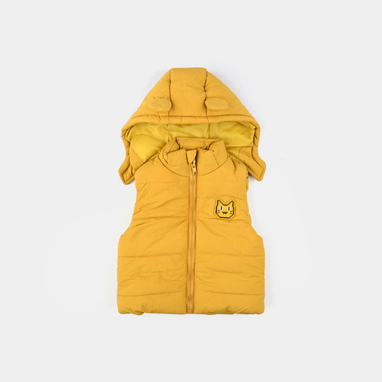 Infant Boys Hooded Jacket S/L Cub Cozy-Yellow