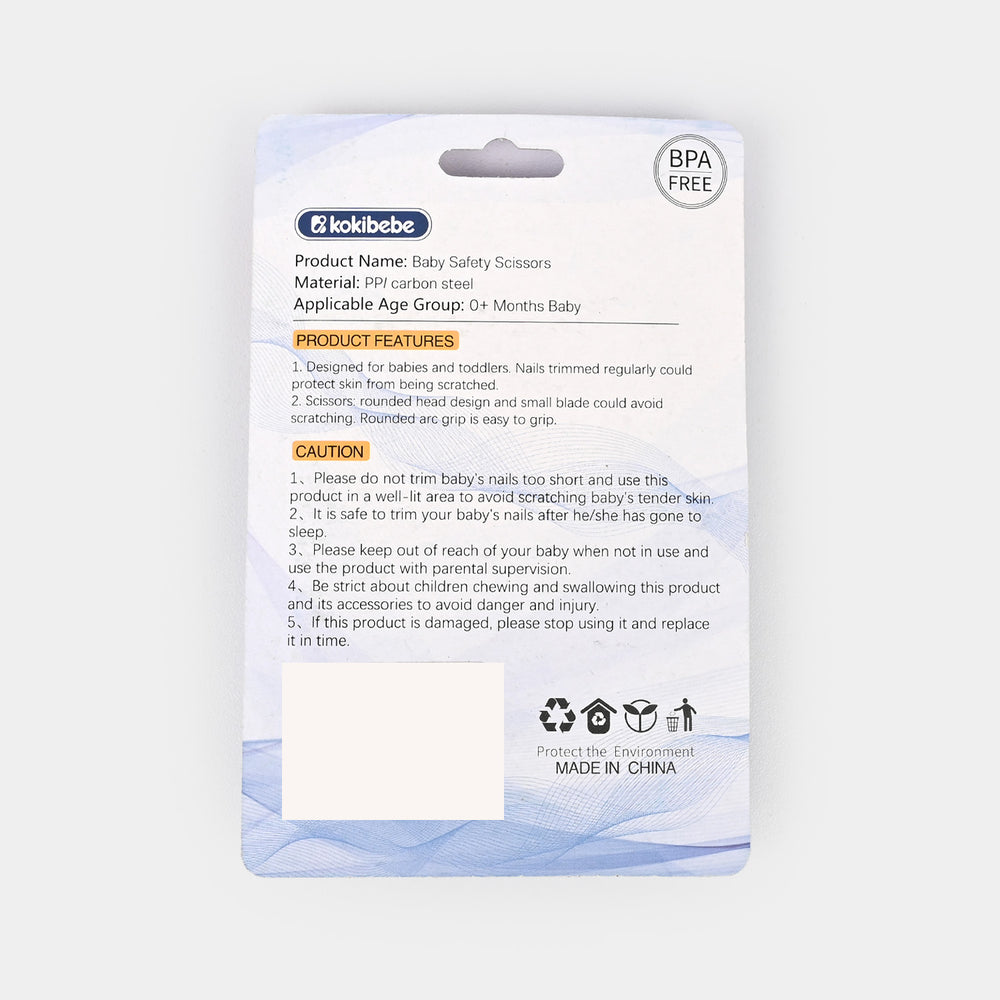 Kokibebe Children’s Baby Safety Scissors