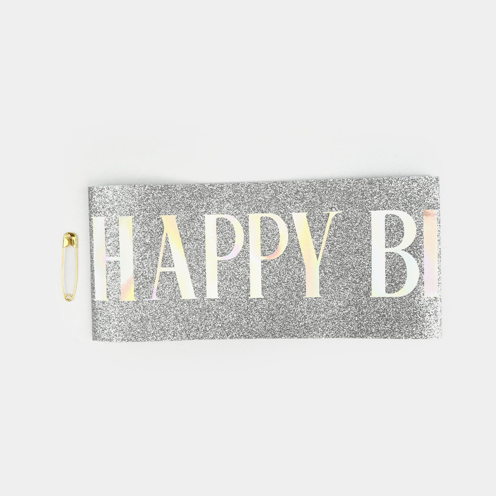 Birthday Sash and Hair Band Set