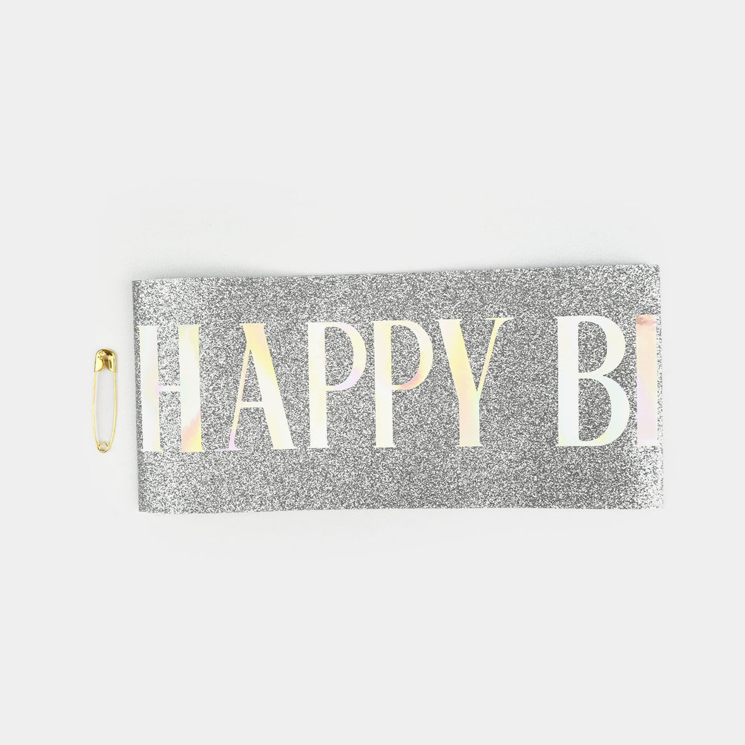 Birthday Sash and Hair Band Set