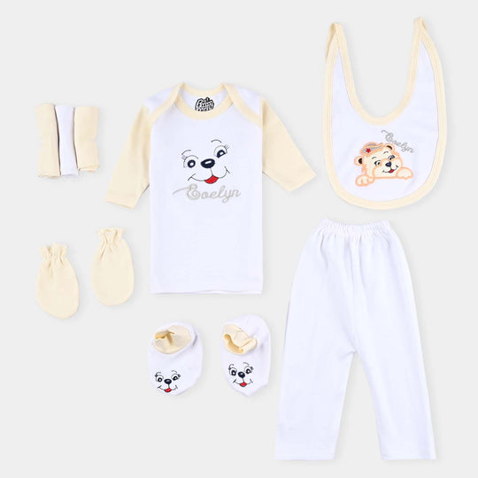 Infant Baby Starter Gift Set | 8Pcs | 0-6Months