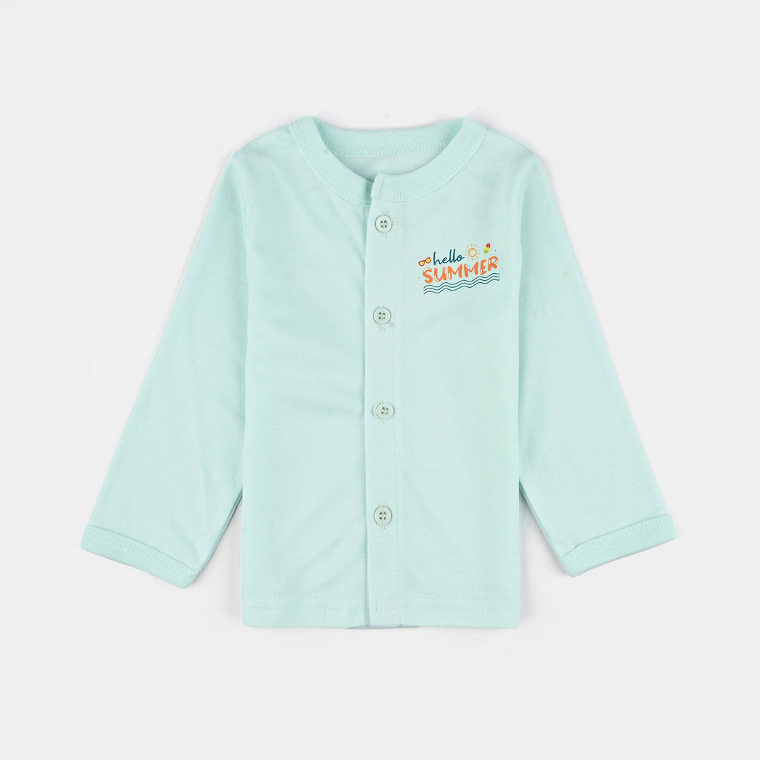 Infant Unisex Cotton Jabla Pajama Suit