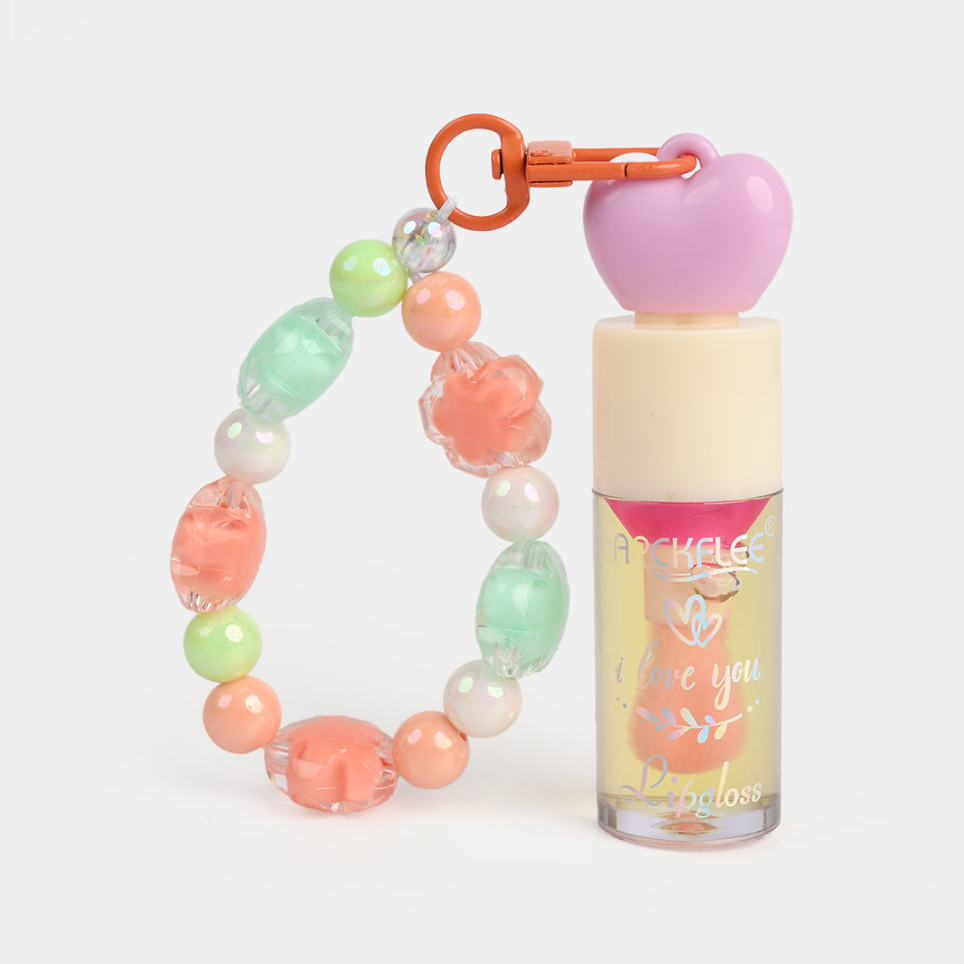 Lip Gloss with Integrated Charm