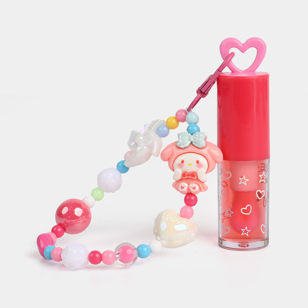 Lip Gloss with Integrated Charm