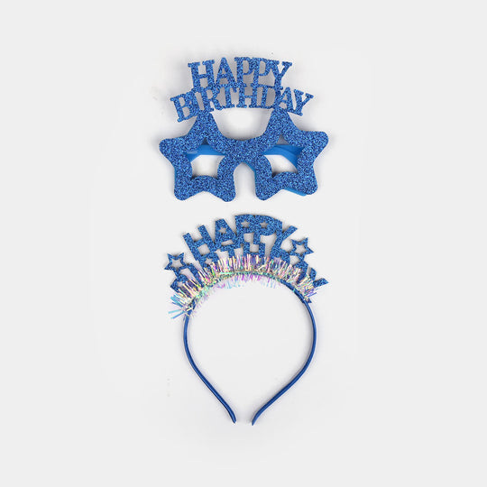 Birthday Party Accessory Set | Glasses & Hair Band
