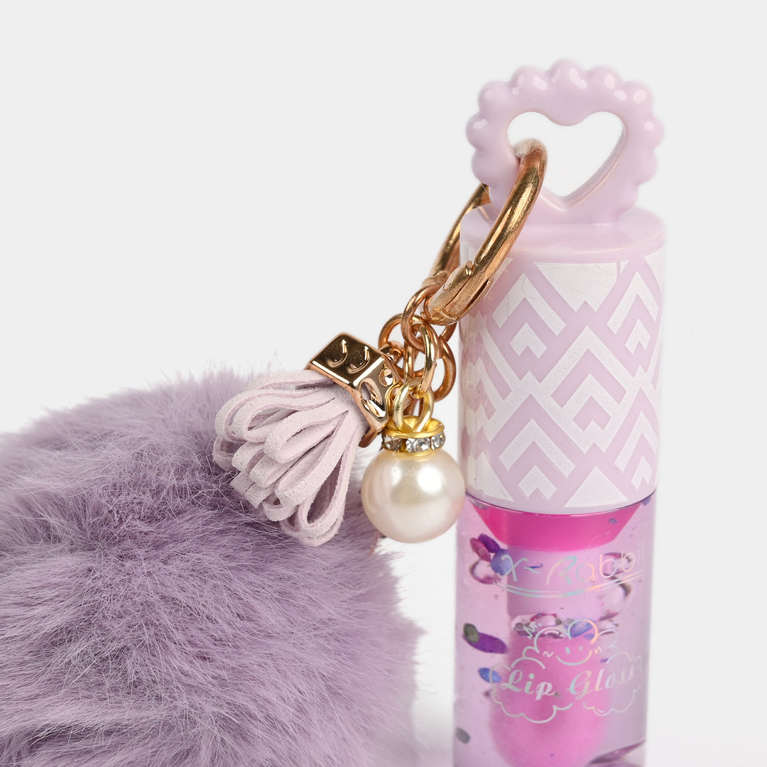Lip Gloss with Integrated Charm