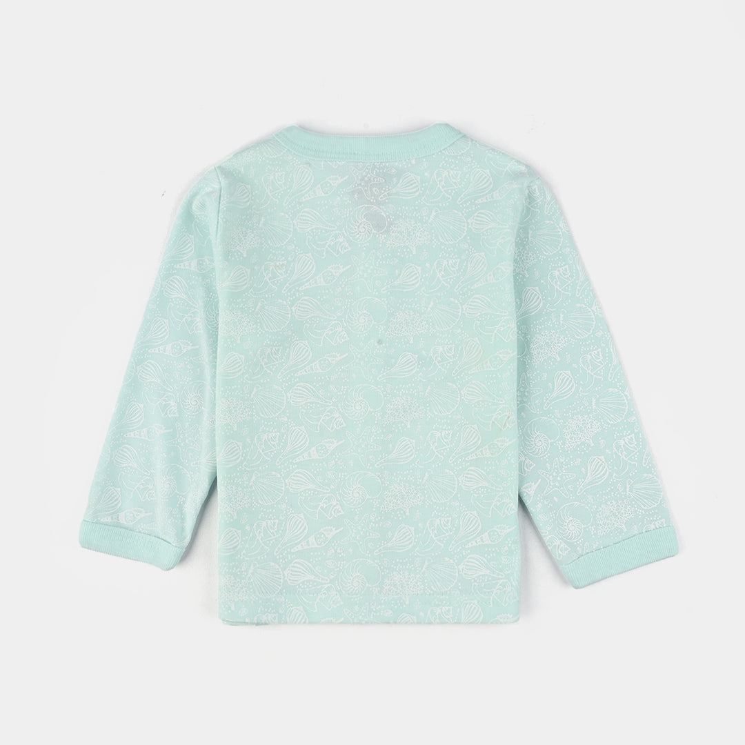 Infant Unisex Cotton Jabla Pajama Suit