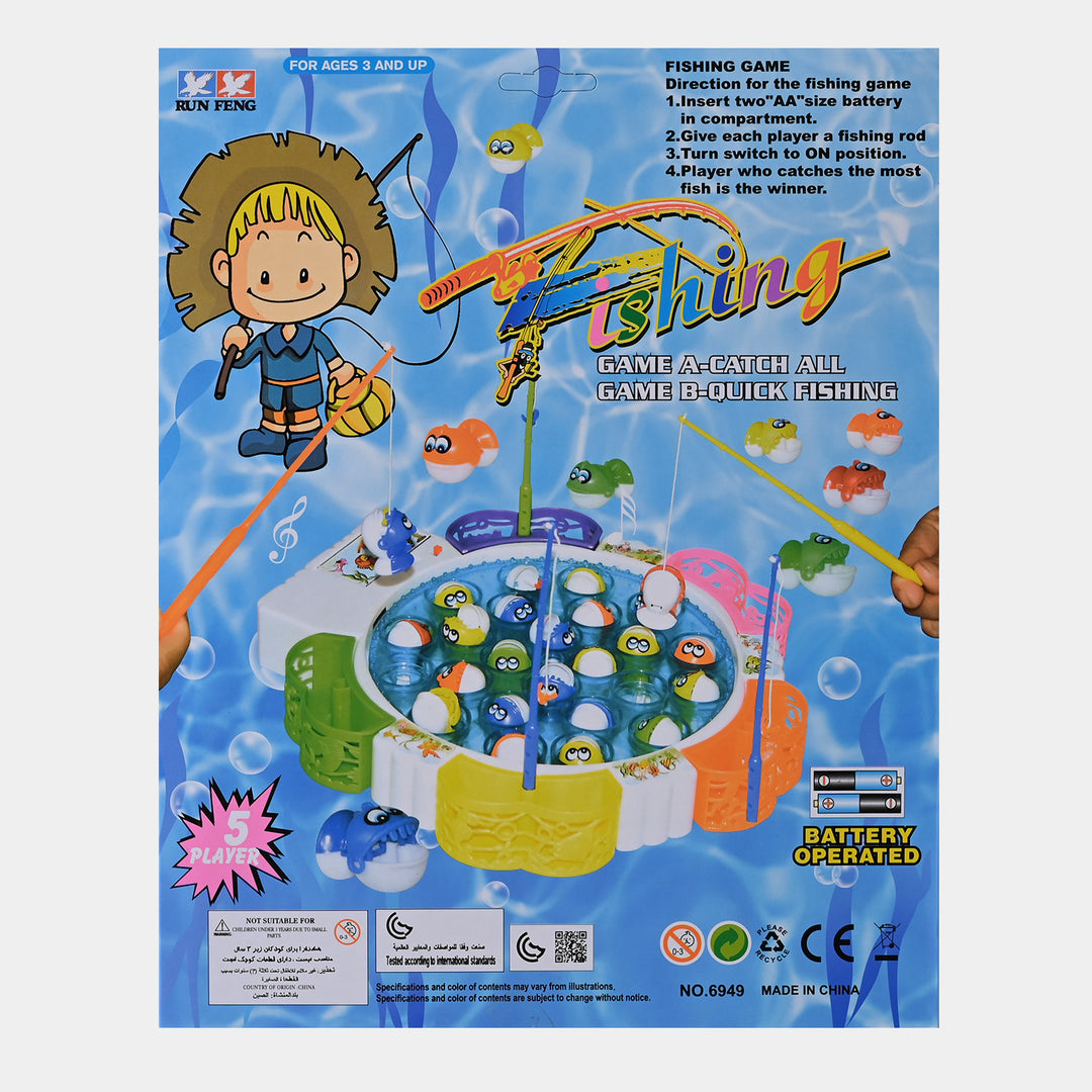 Fishing Game Toy Set