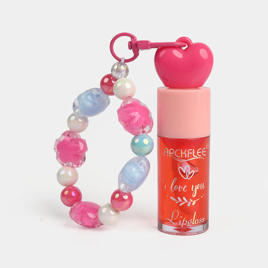 Lip Gloss with Integrated Charm