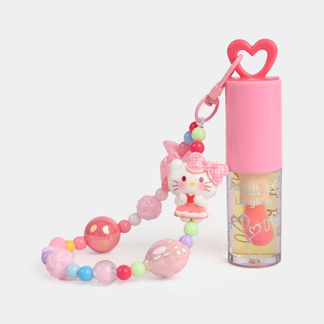 Lip Gloss with Integrated Charm
