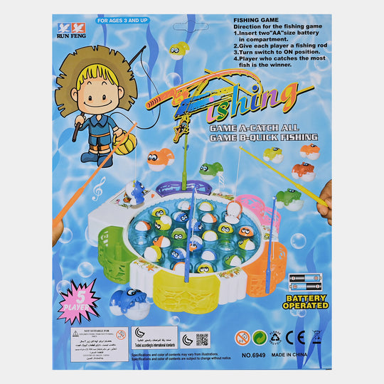 Fishing Game Toy Set