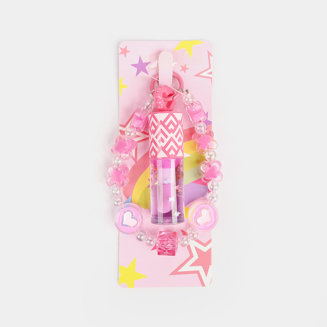 Lip Gloss with Integrated Charm