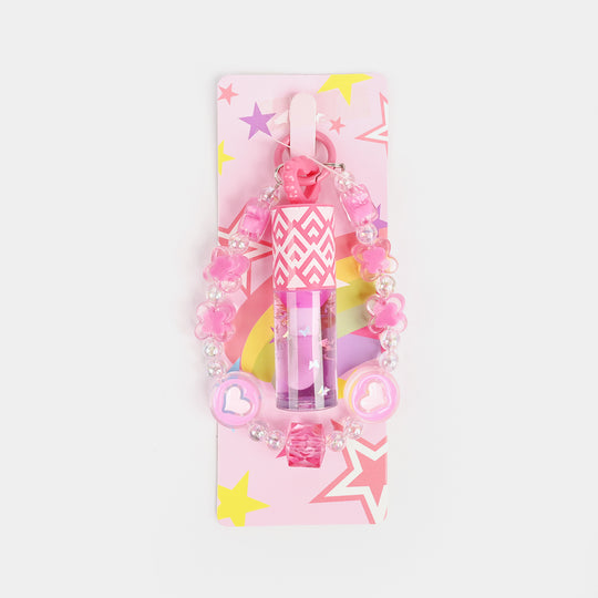 Lip Gloss with Integrated Charm