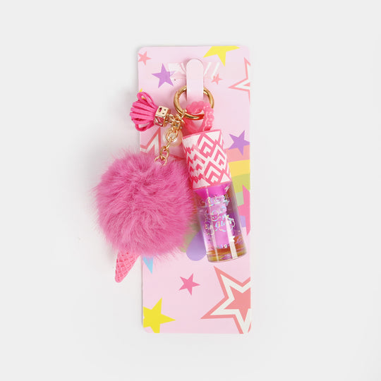 Lip Gloss with Integrated Charm
