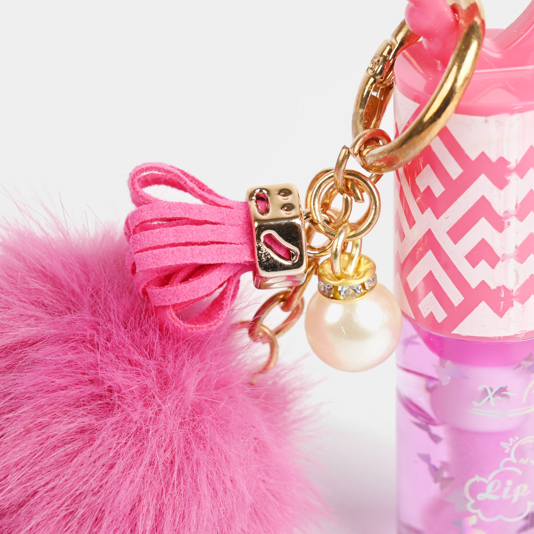 Lip Gloss with Integrated Charm