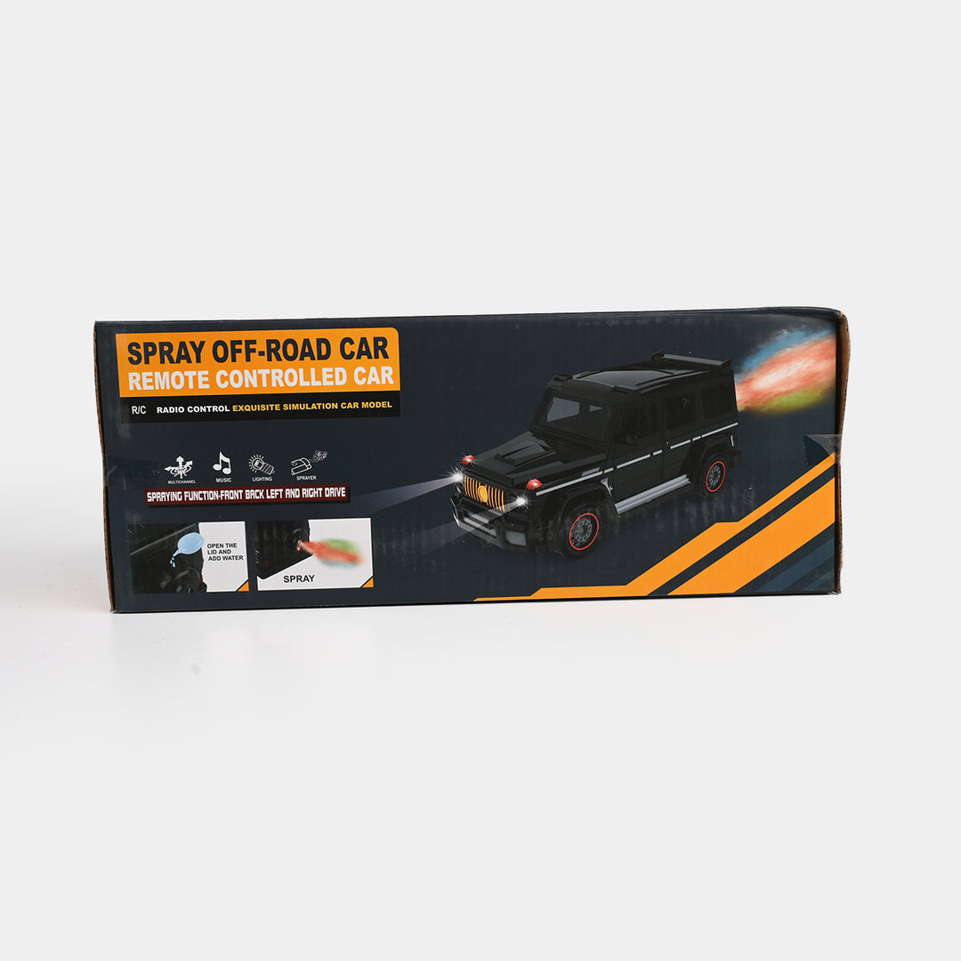 Remote Control Car Off-Road Jeep with Spray Function