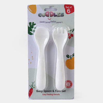 Spoon & Fork Set Pack Of 6 E-C-2