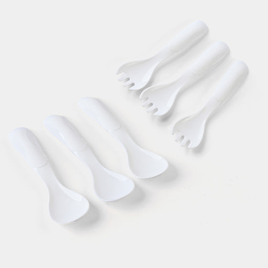 Spoon & Fork Set Pack Of 6 E-C-2